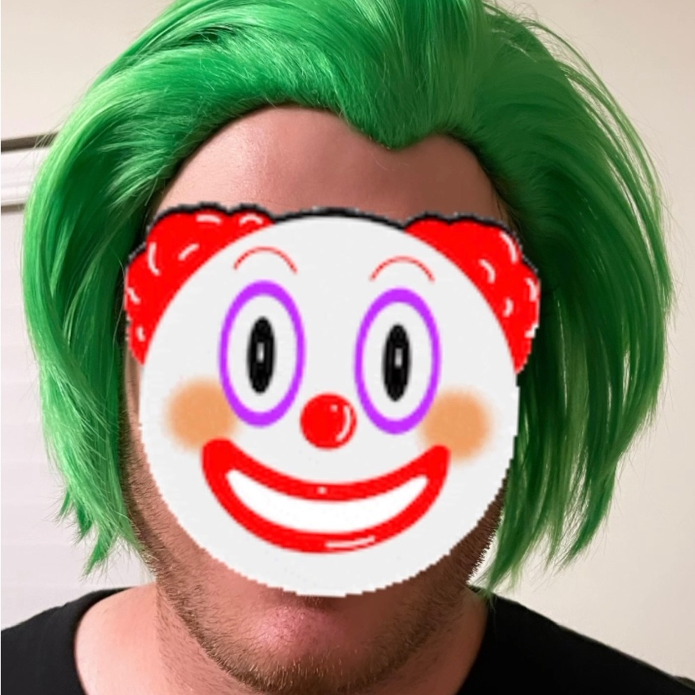 Joker hair. Used to one time for Halloween